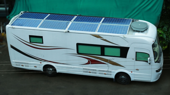 ojesdesigns motorhomes and caravan Solar Caravan Manufacturers in India - Ojes automobiles